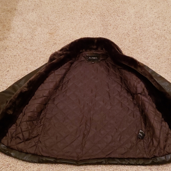 Faux Leather Jacket, size S/M - Picture 4 of 4